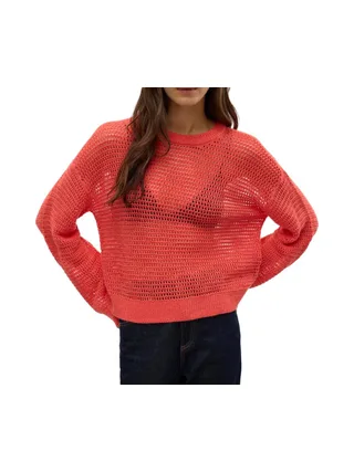 Pull Rose Femme Vero Moda Madera 1