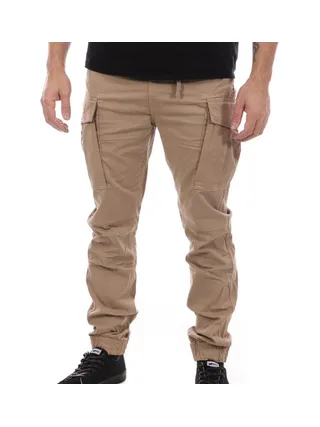 Pantalon Cargo Beige Homme Schott Relax 1