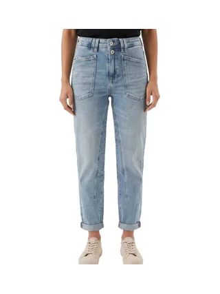 Jean Droit Bleu Femme Freeman Porter Edita 1
