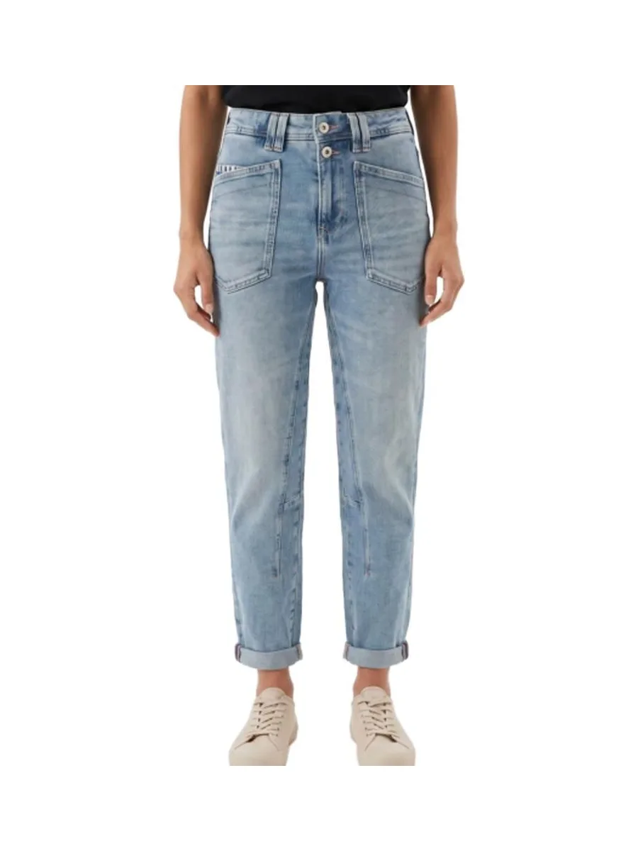Jean Droit Bleu Femme Freeman Porter Edita 2