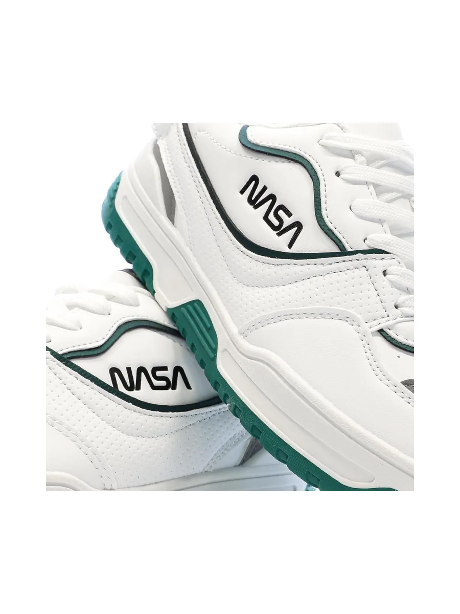 Baskets Blanc/Vert Garçon Nasa Jabalem 8