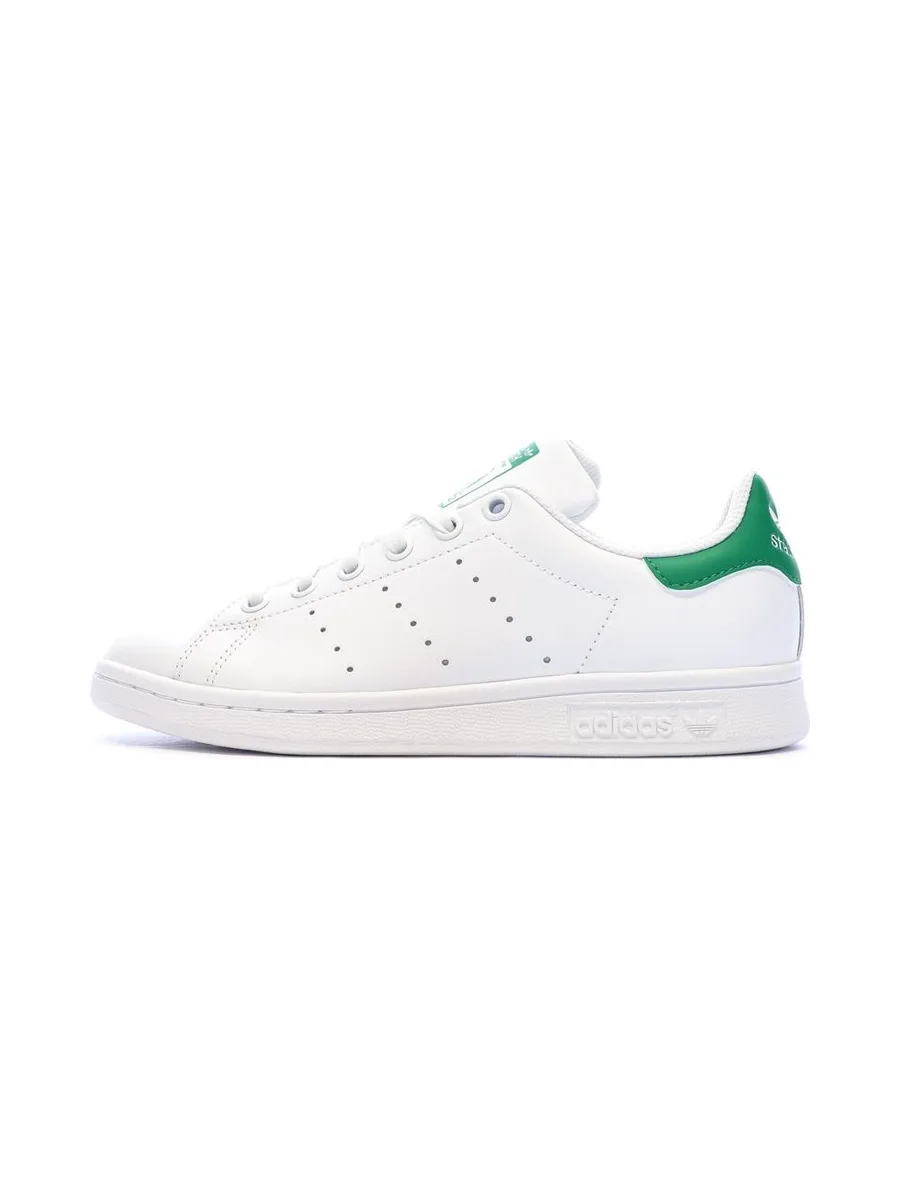 Stan Smith Blanc/Vert Mixte Adidas 2