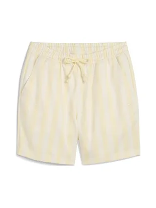 Short Jaune à rayures Homme Puma The Players Lane 1