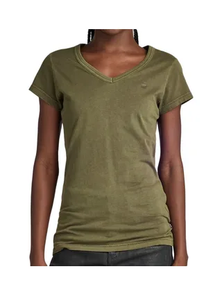 T-shirt Kaki Femme G-Star Raw Eyben D21314 1