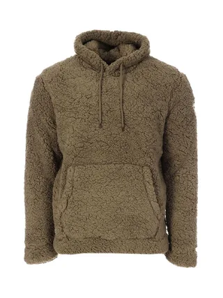 Sweat Sherpa Kaki Homme Paname Brothers Full Zip 1