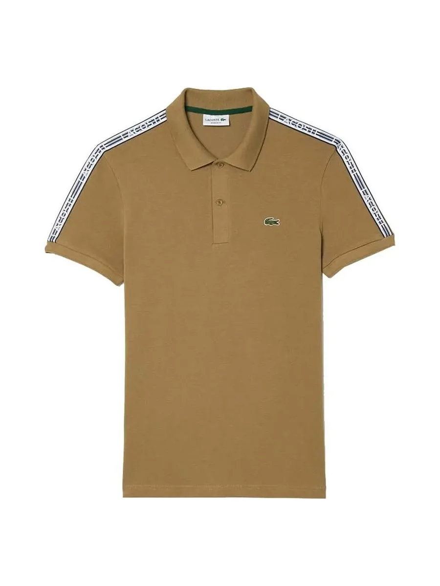 Polo Marron Homme Lacoste Stre 3