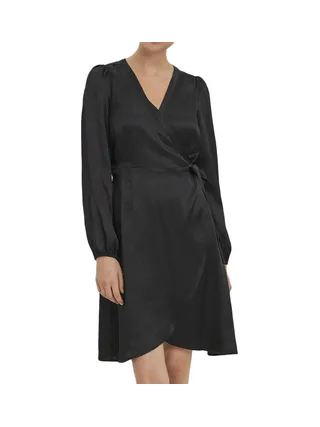 Robe Noire Femme Vero Moda Sabi 1