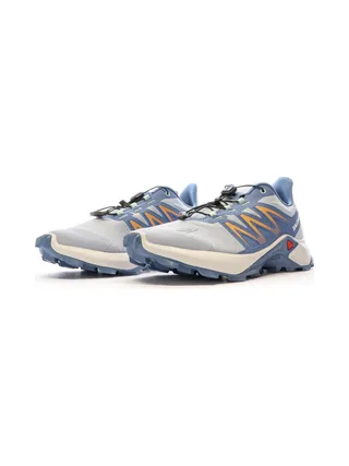 Chaussures de trail Bleu/Beige Femme Salomon Sagacross W 6