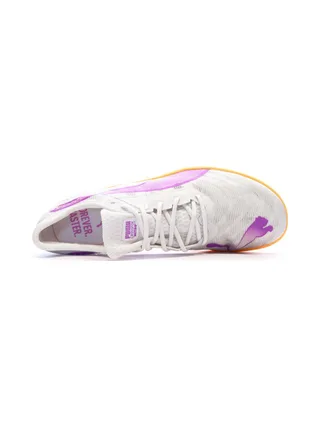 Chaussures Athlétisme Blanc/Rose Mixte Puma Crossfox Nitro Elite 4