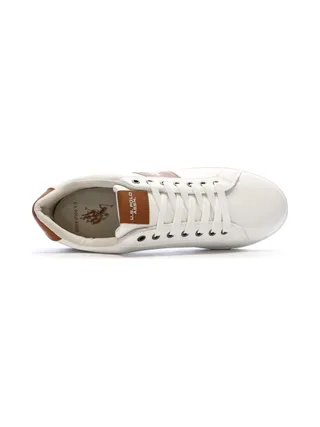 Baskets Blanches/Camel Homme US Polo ASSN High-top 4