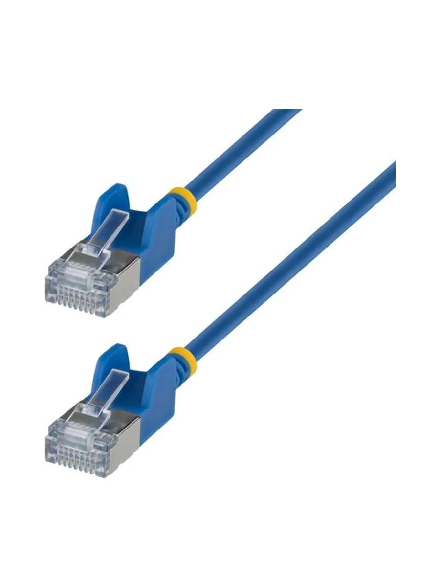 30cm Black Ultra Slim CAT6a Cable 1