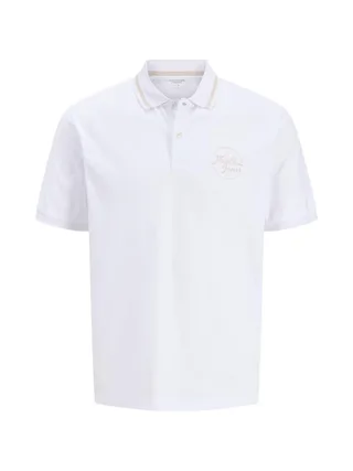 Polo Blanc Homme Jack & Jones Jordean 1