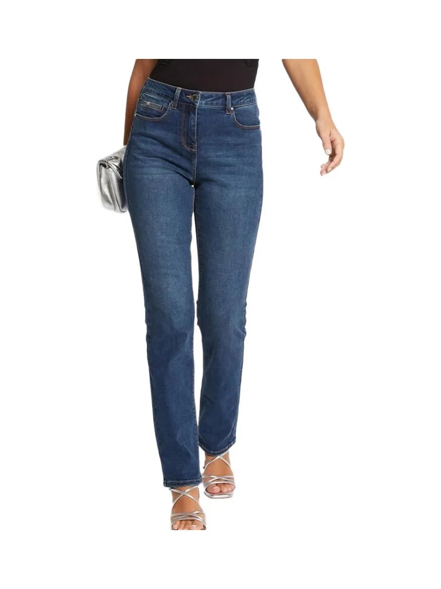 Jean Bleu Femme Morgan DROIT 2
