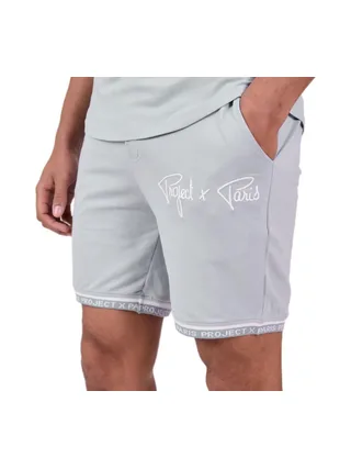 Short Gris Clair/Blanc Homme Project X Paris WW 1