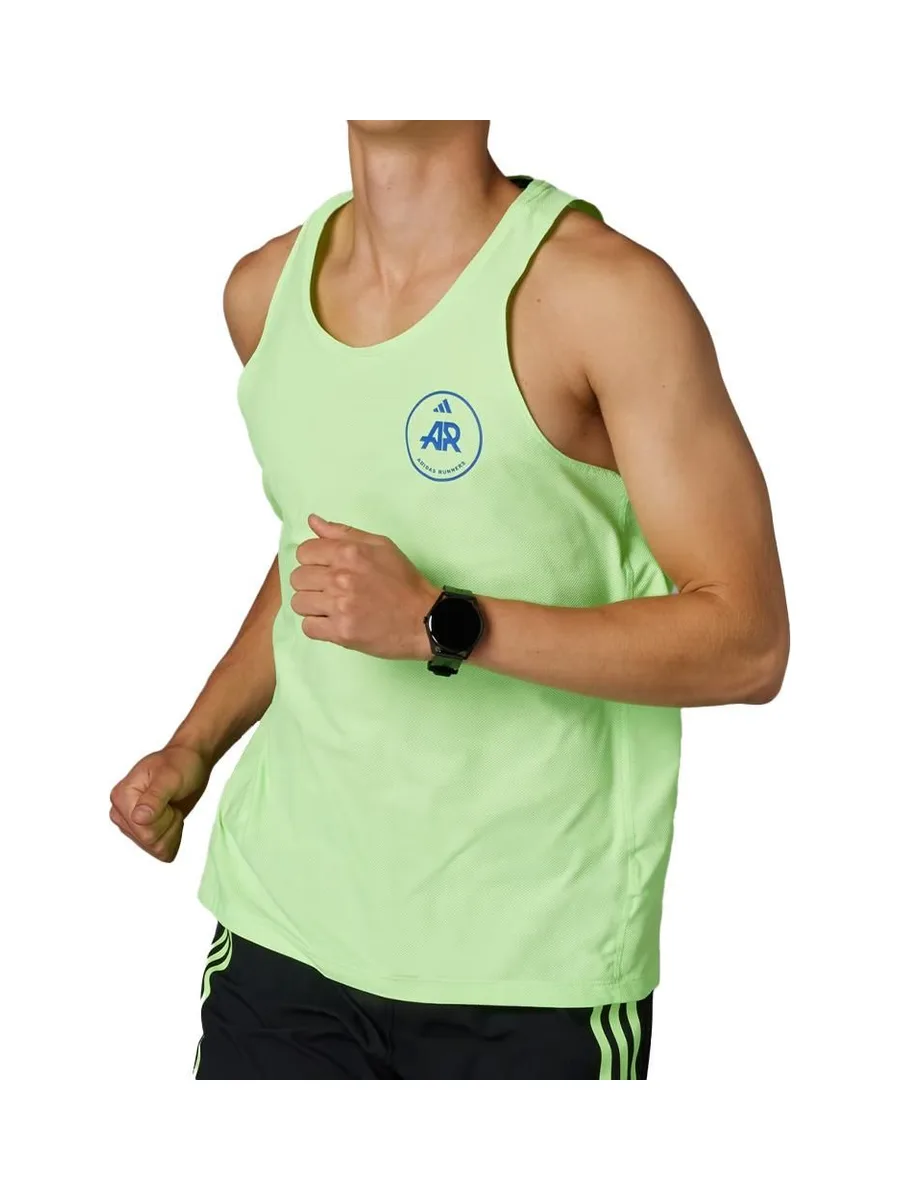 Débardeur Jaune Homme Adidas IN2991 2