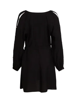 Robe Noire Femme Vila Viwoom 2