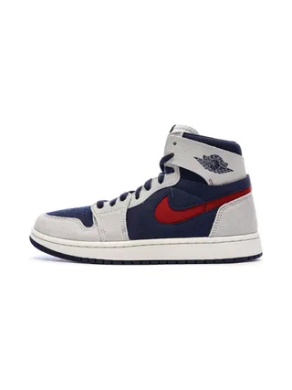 Nike Air Jordan 1 Zm Air Bleu/Gris Homme Nike 1