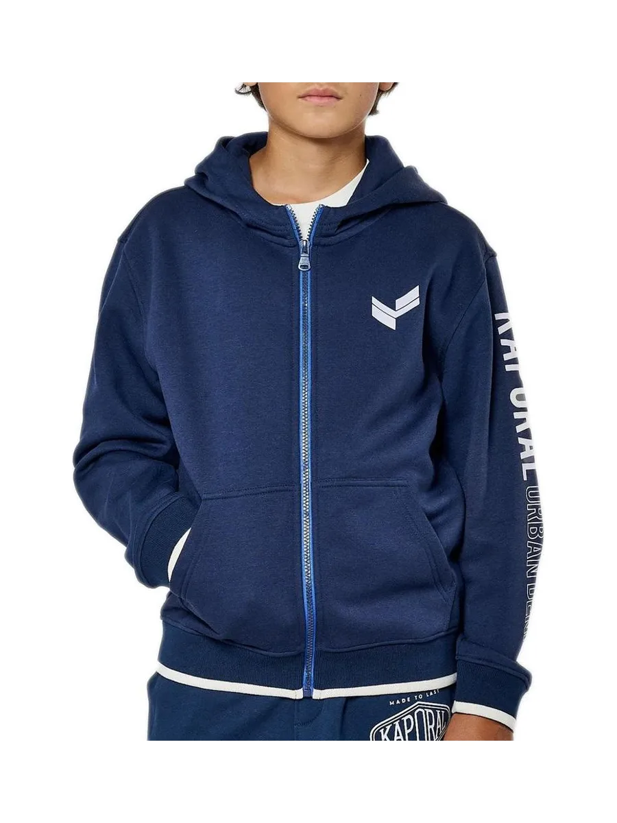 Sweat Zippé Garçon Marine Kaporal MURAH 2