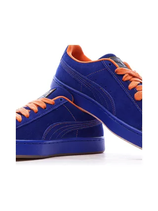 Baskets Bleues/Oranges Garçon Puma Suede Rocket League Jr 7
