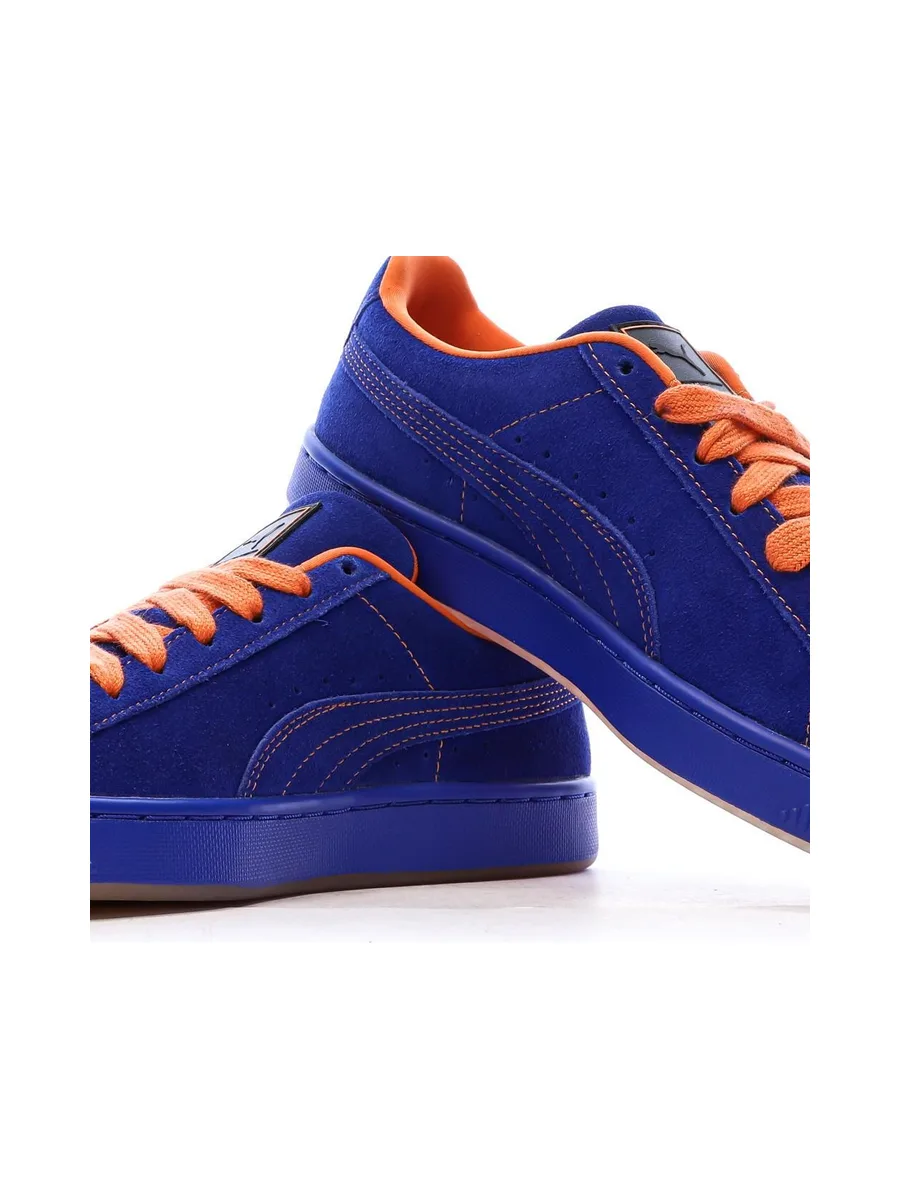 Baskets Bleues/Oranges Garçon Puma Suede Rocket League Jr 8