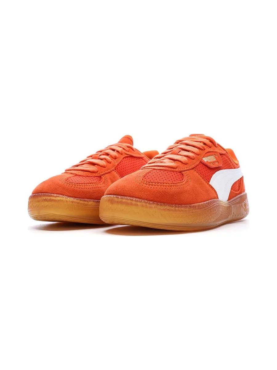 Baskets Oranges Femme Puma Palermo Moda Vintage 7