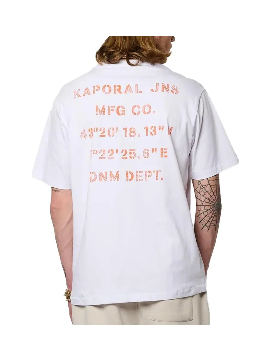 T-Shirt Blanc Homme Kaporal BARKH 3