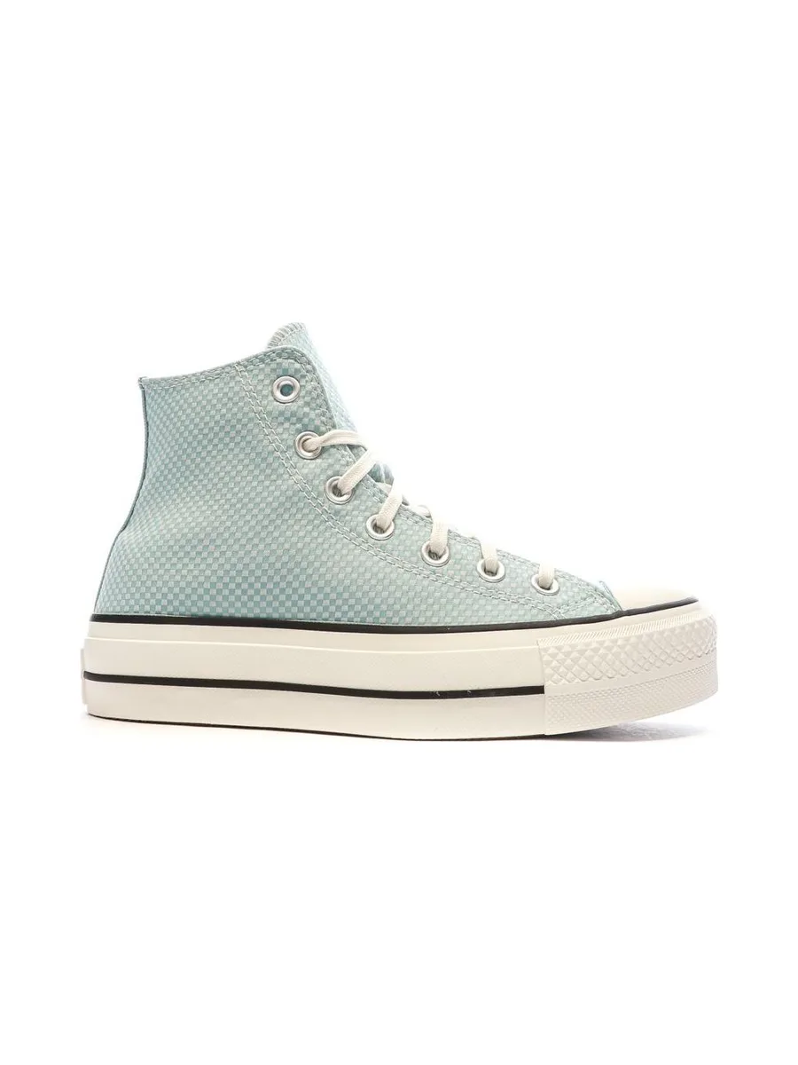 Baskets Turquoise Converse Femme Chuck Taylor All Star Lift Infinity 3