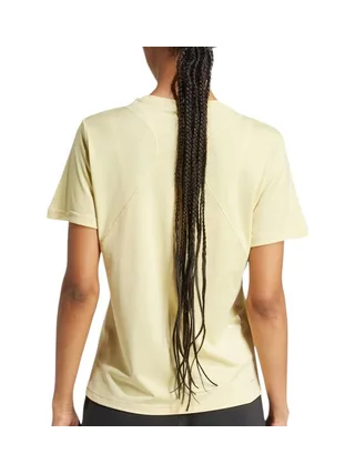 T-Shirt Jaune Femme Adidas Wtr D4t 2