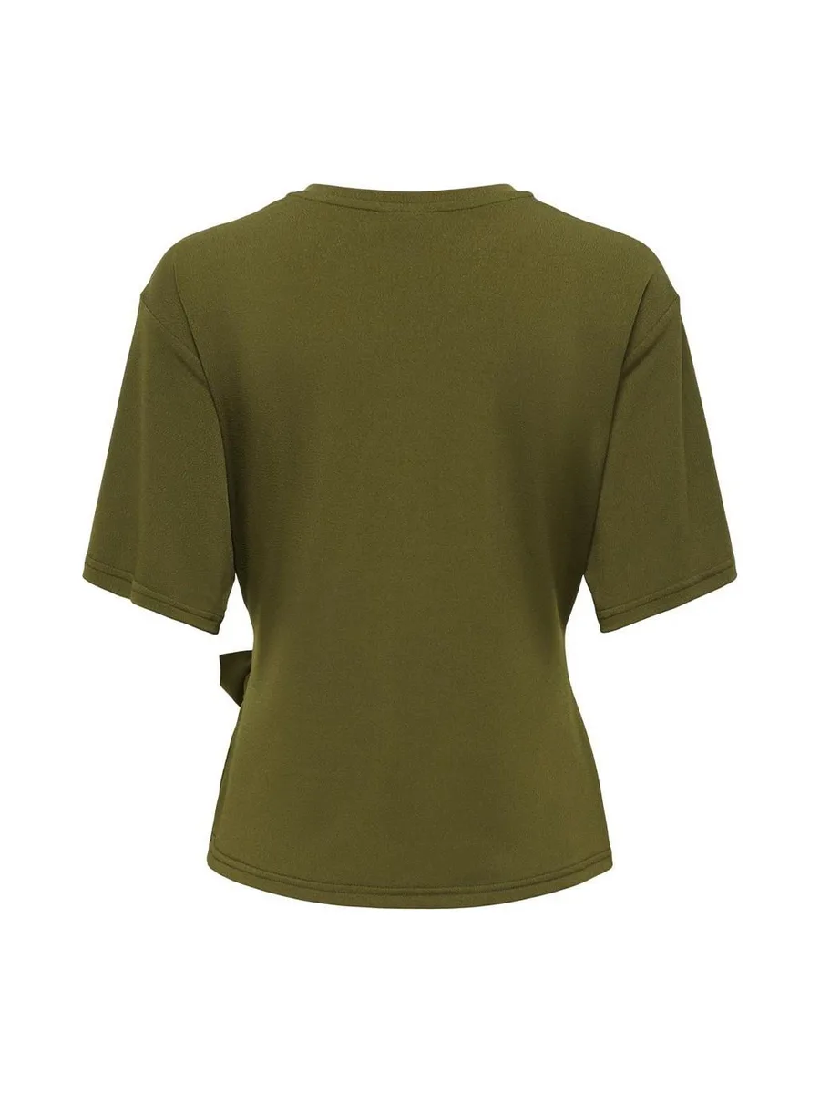T-Shirt Vert Olive Femme JDY Dea Life 3
