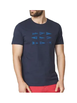 T-Shirt Marine Homme TBS Navy 1