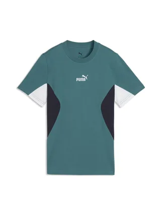 T-Shirt Vert Garçon Puma Ess Block 1
