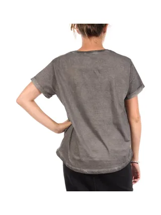 T-Shirt Gris Femme Disney Donald Duck Face 2