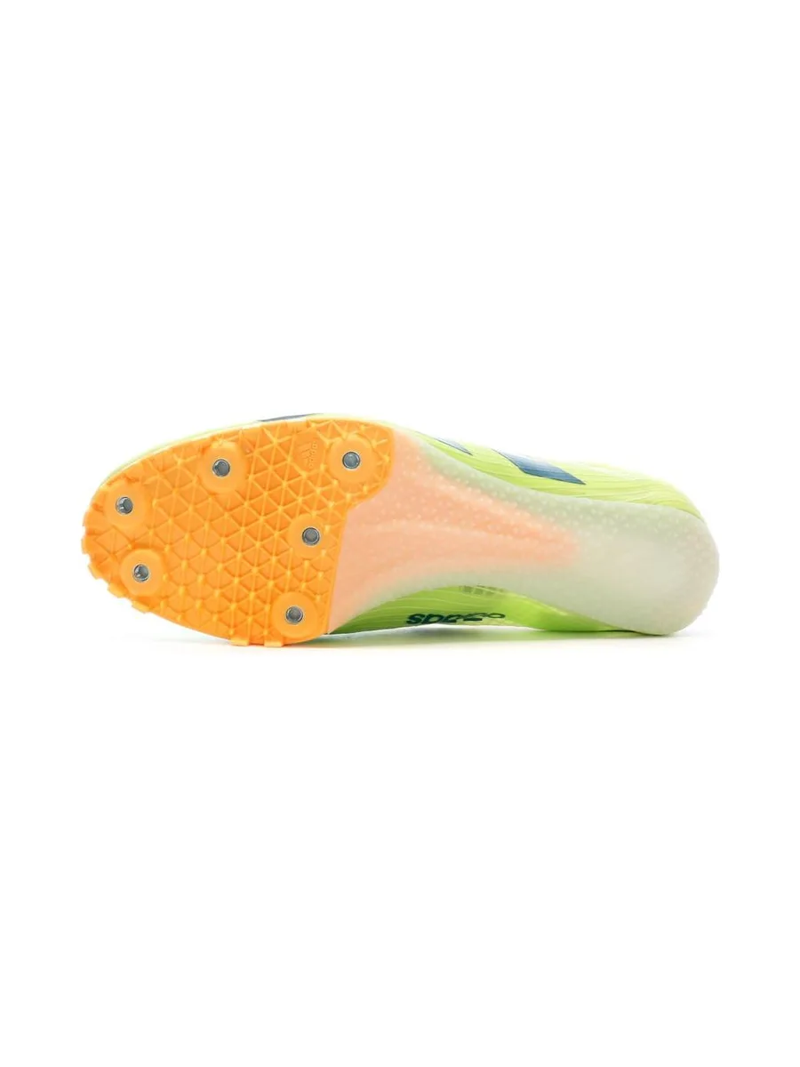 Chaussures Athlétisme verte Mixte Adidas Sprintstar 6