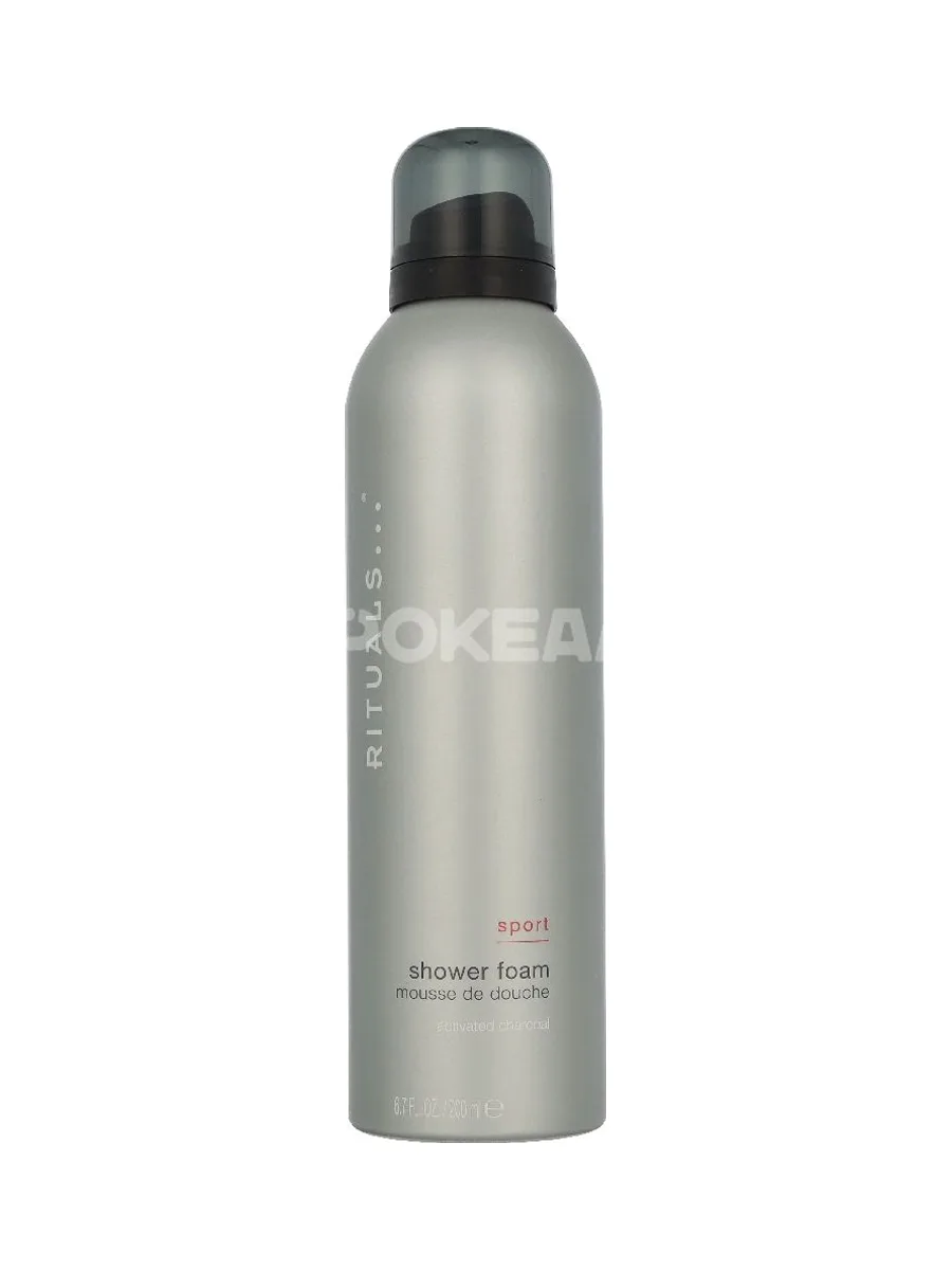 Rituals Sport Shower Foam 200ml - Activated Charcoal 1