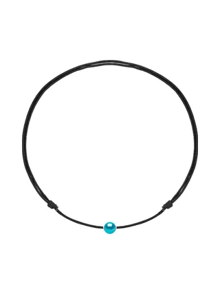 Collier Véritable Perle de Culture d'Eau Douce Ronde 10-11 mm — Argent 925 Millièmes — 50 cm — Homme 1