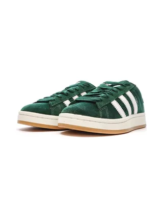 Baskets Vertes Foncés Homme Adidas Campus 6