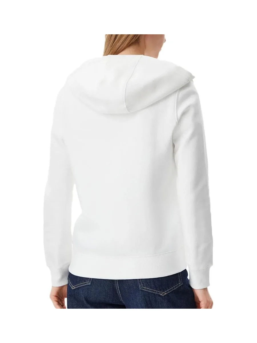 Sweat Zippée Blanche Femme Tommy Hilfiger Flag T-black 3