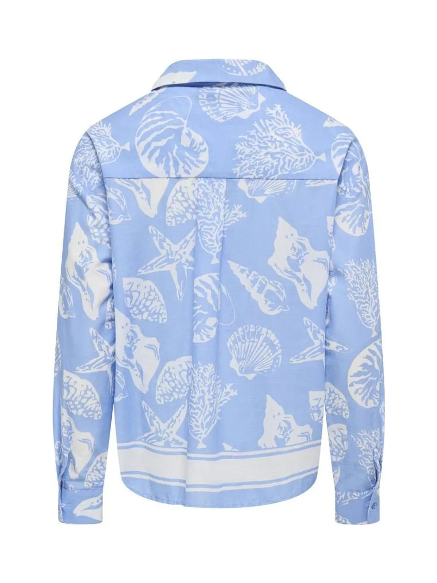 Chemise Bleu Femme JDY Yanna 3