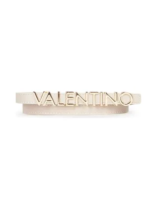 Valentino Bags - Ceinture Belty blanc et doré 1
