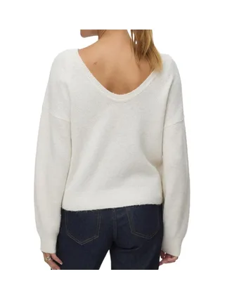 Pull Blanc Femme Vero Moda Mellie 2