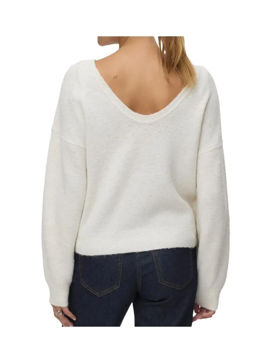Pull Blanc Femme Vero Moda Mellie 2