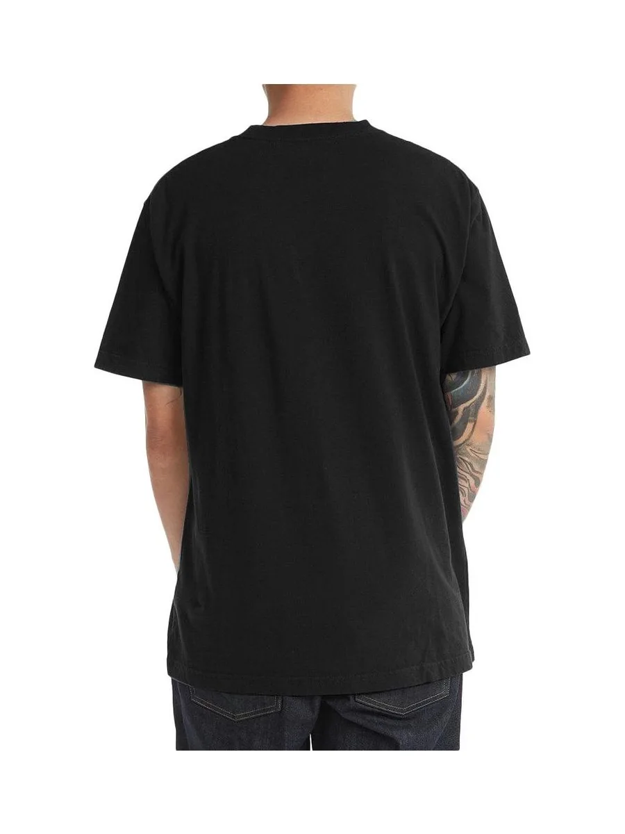 T-Shirt Noir Homme Dc shoes Pilot 3