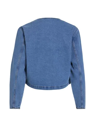 Veste en Jean Bleu Femme Vila Reba 2